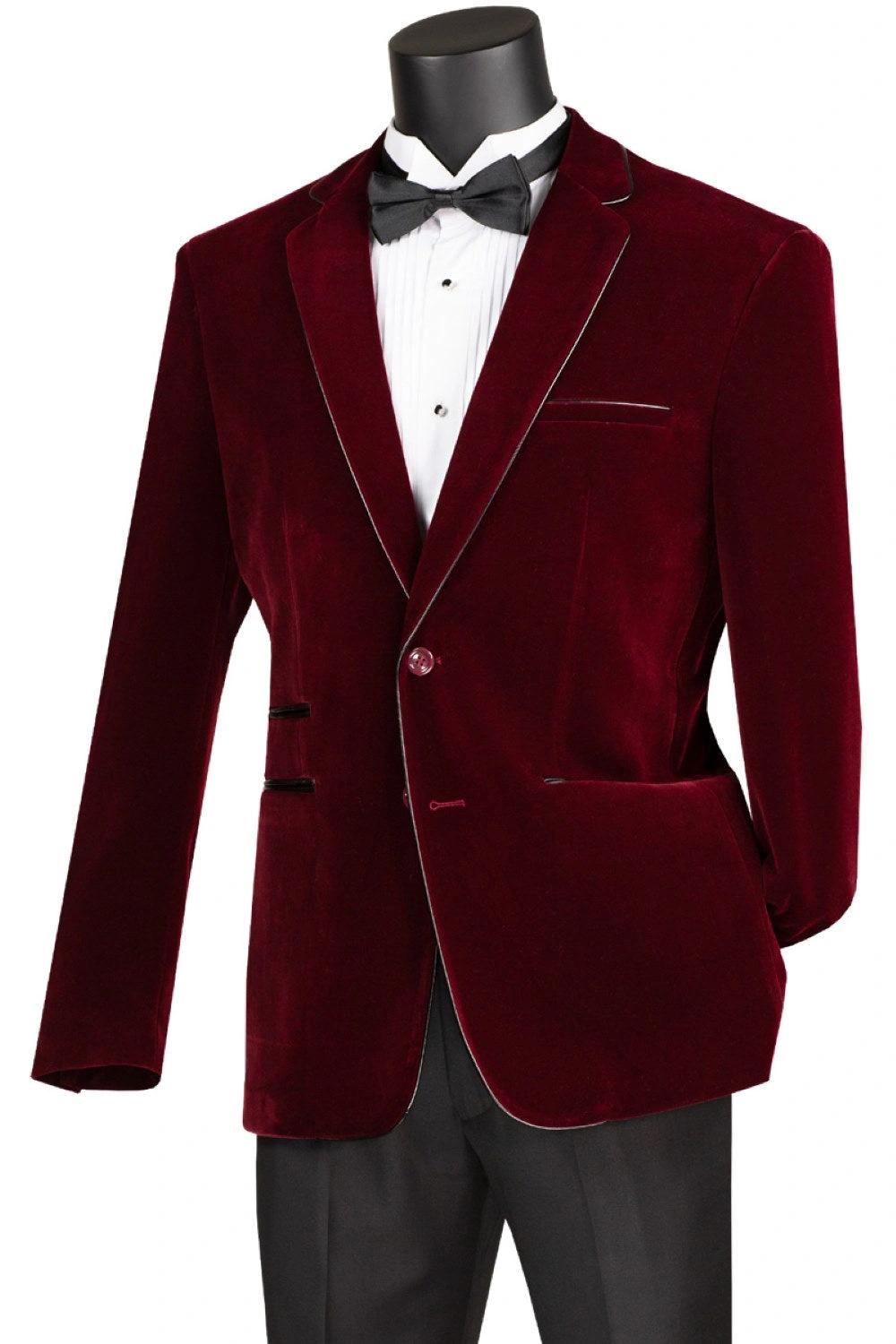 Velvet Sport Coat: Your Smart Slim Fit for Effortless Elegance. Single Breasted, Double the Style.